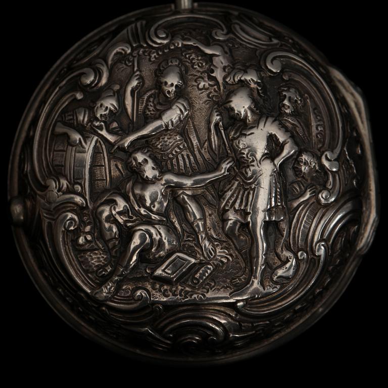 HERRFICKUR, silver. Spindelgång. Sign Wilder, London 10630.