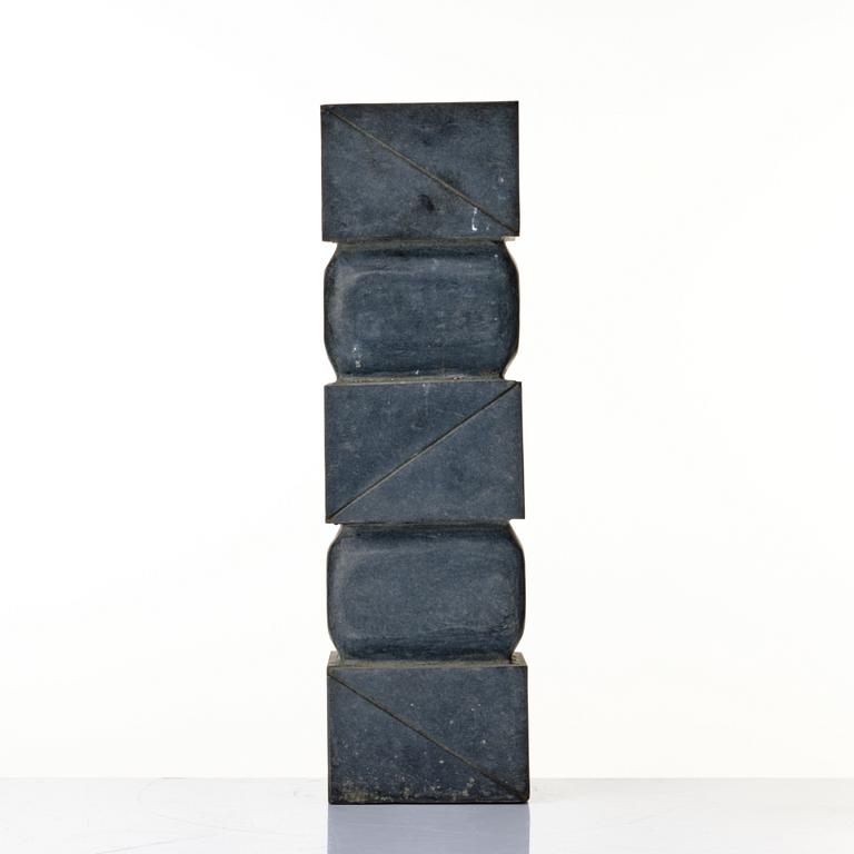 Bengt Malmqvist skulptur, diabas.