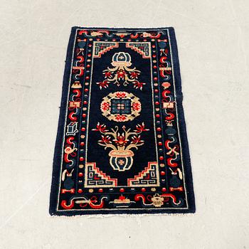 Baotou rug, semi-antique/antique, China, approx. 106x57 cm.