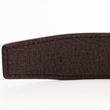 Hermès, a 'Constance' belt, size 95, 2012.