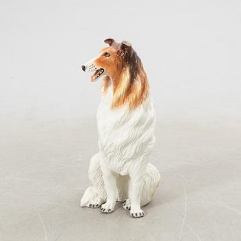 Decorative sculpture late 20th century/21st century Sitting dog.