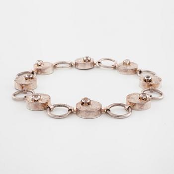 CESON, Göteborg, 1969, a faceted rock crystal necklace.