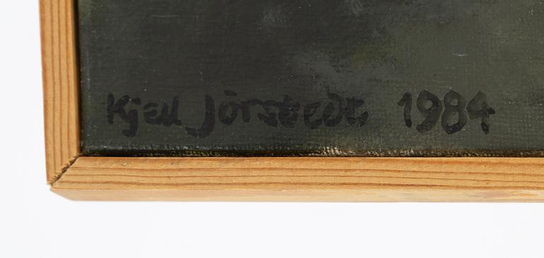 Kjell Jörstedt, olja på duk, signerad och daterad 1984.