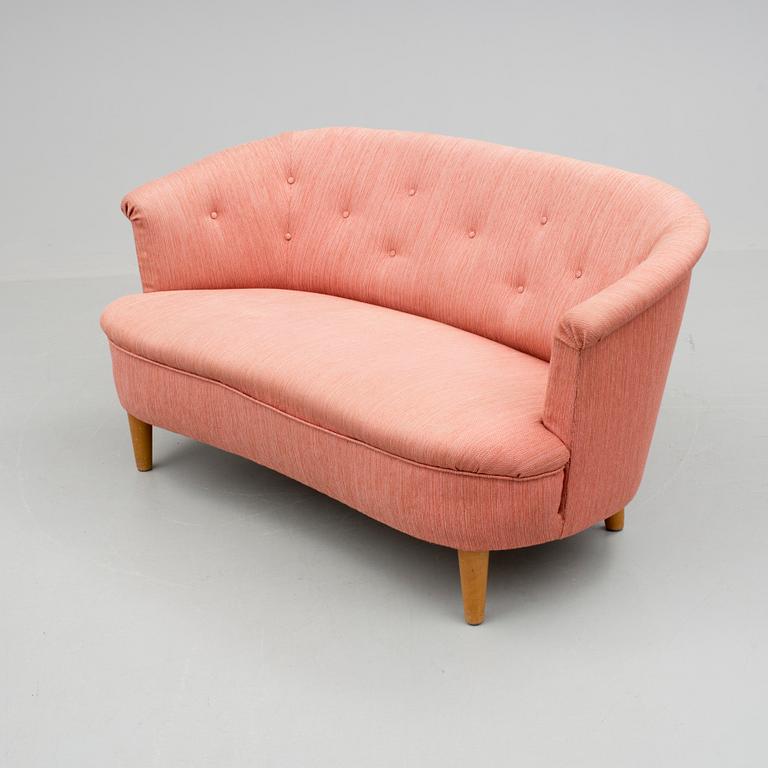 SOFFA, "Lilla Roma", Carl Malmsten, inköpt 1964.