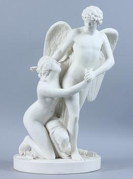 FIGURINGRUPP, parian , Gustafsberg, 1868-1925.