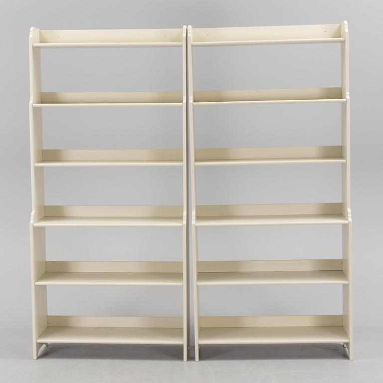 Two book shelves Leksvik by IKEA.