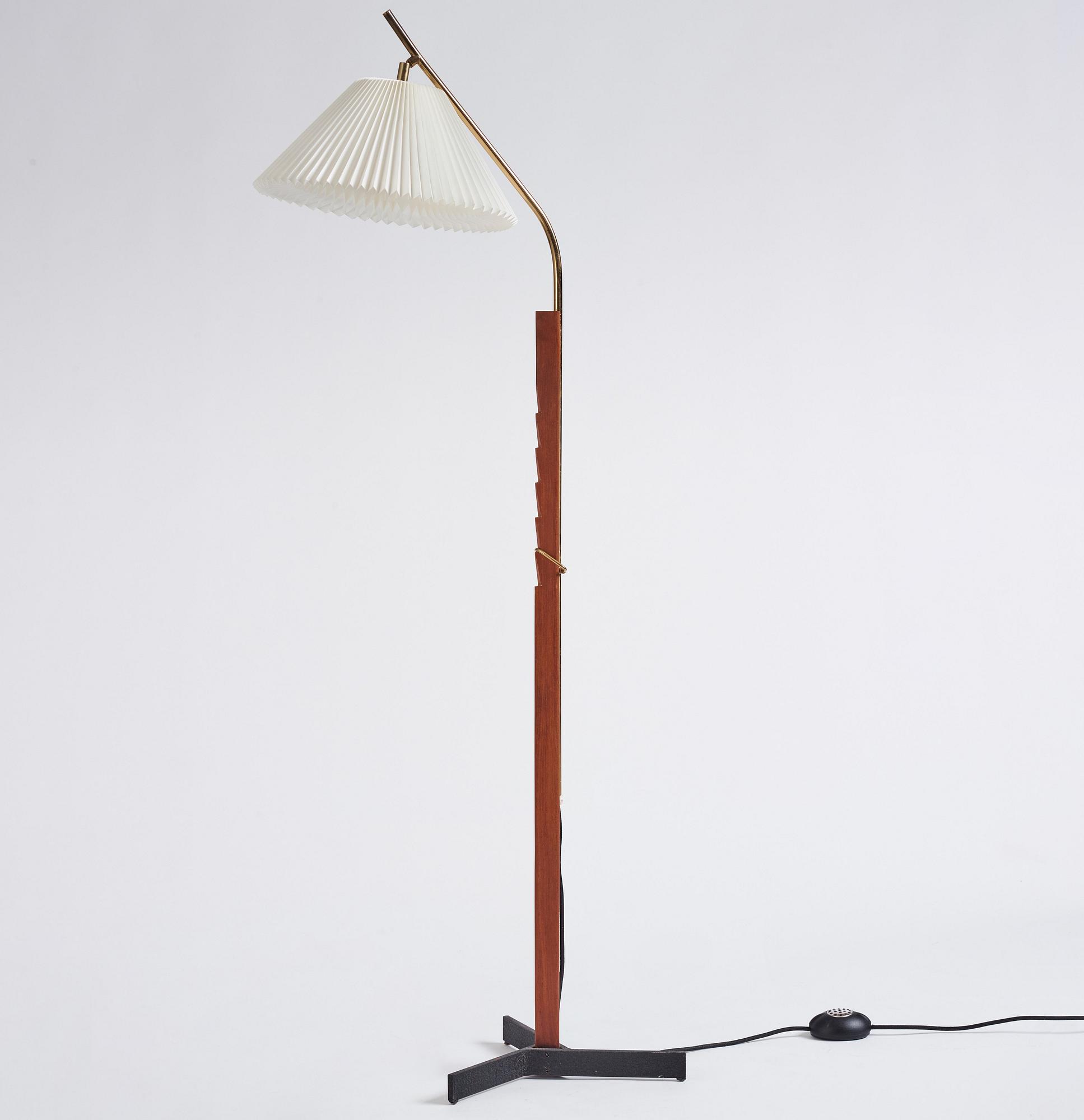 Svend Aage Holm Sørensen, tillskriven, golvlampa, Holm Sørensen & Co Danmark, 1950-tal.