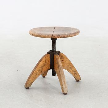 Stool likely from Wiwen Nilsson's silversmithy.