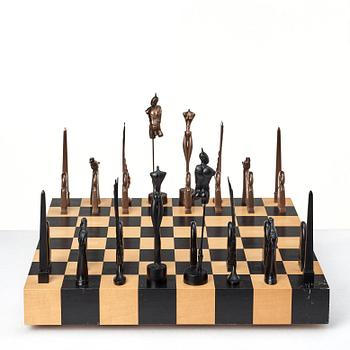Paul Wunderlich, Chess "Minotaurs".