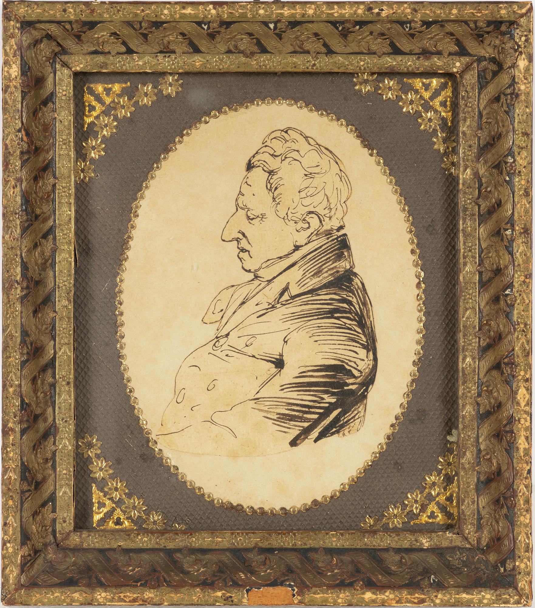 Josef Wilhelm Wallander, tillskriven, "Gustaf Trolle-Bonde," (Den blinde Execellensen) (17773-1855).