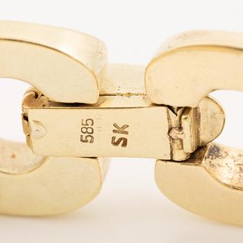 Arm bracelet, 14K gold.