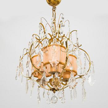 Paavo Tynell, a mid-20th century '1457/3' chandelier for Idman.