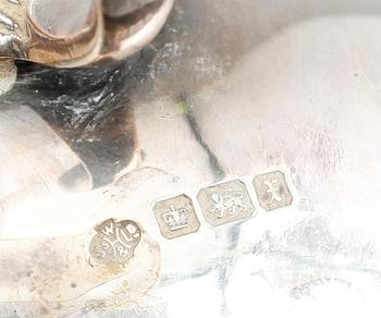 KAFFEKANNA, silver, K Andersson, 1915. Vikt ca 414 gram.