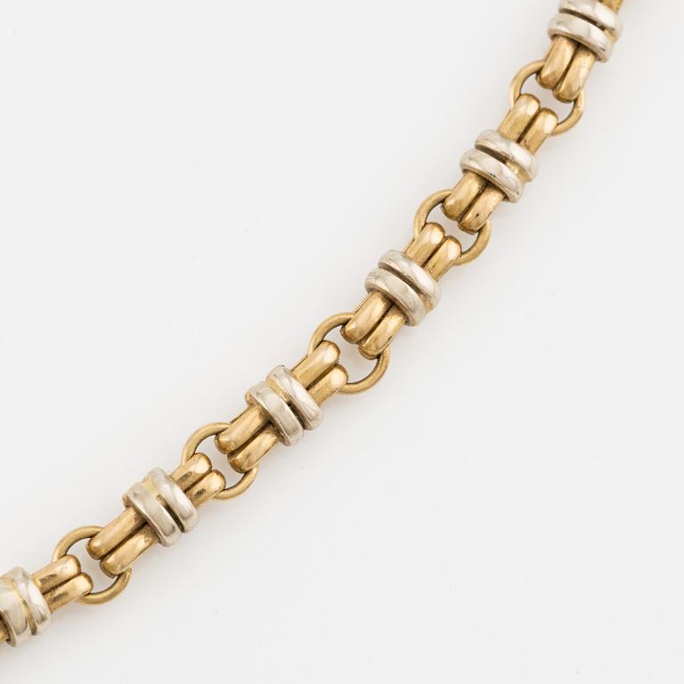 Necklace, 18K gold, Italy.