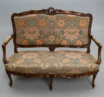 SOFFA, Louis XV-stil, Frankrike 1900-talets första hälft.