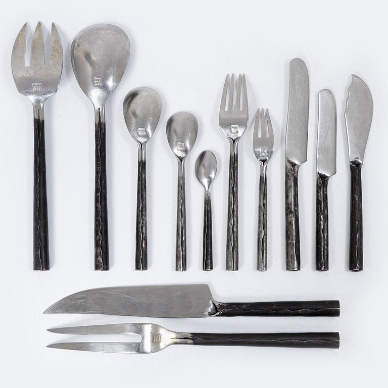Jaivid Rangthong, a 61 pieces cutlery service, Rangthong, Thailand.