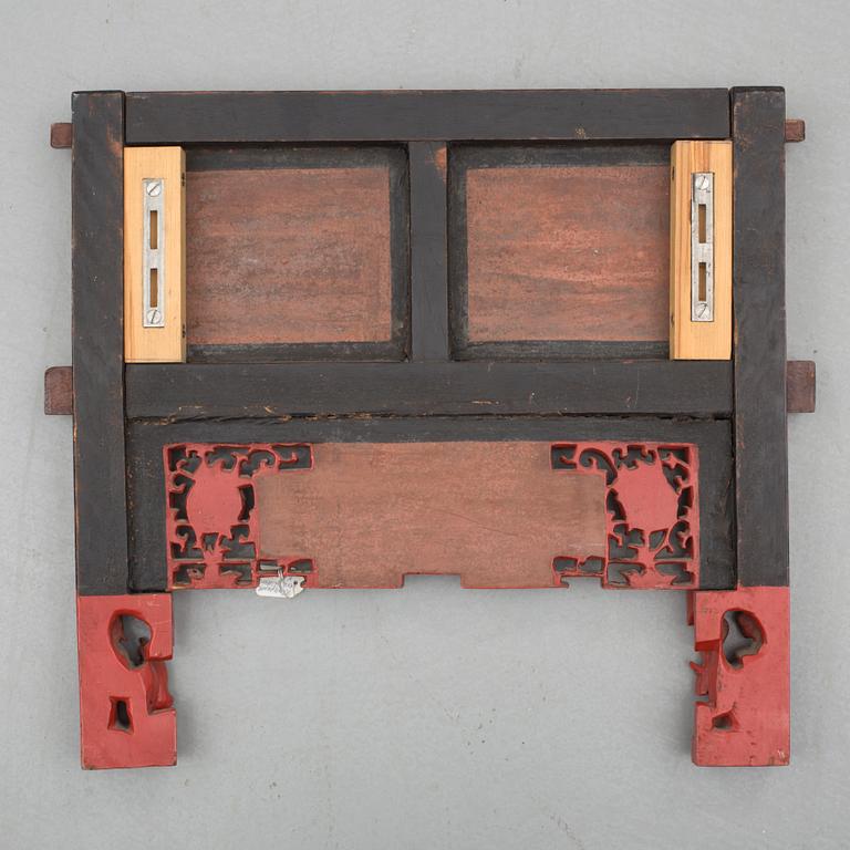 DEKORELEMENT, lack, Kina, 1900-tal.
