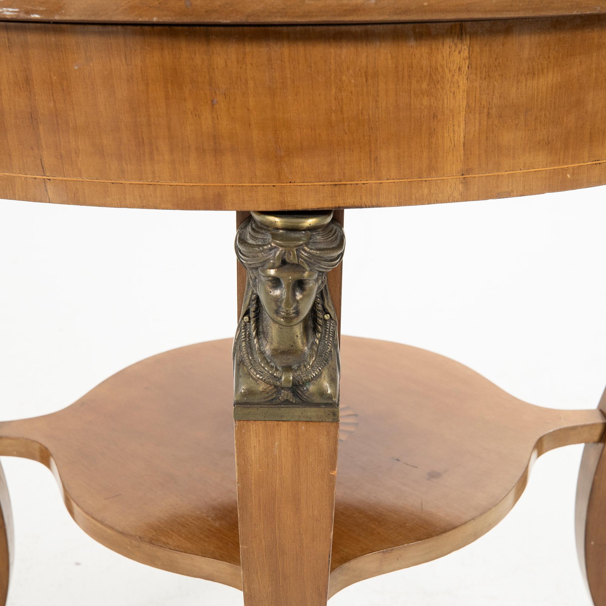 Side table, Empire style, first half of the 20th century.