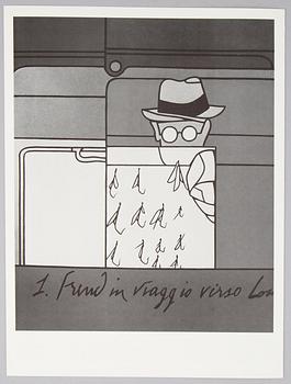 Derrière Le Miroir, 6 st tidskrifter, bland annat Adami, Braque, Miró, utgivna av Maeght.