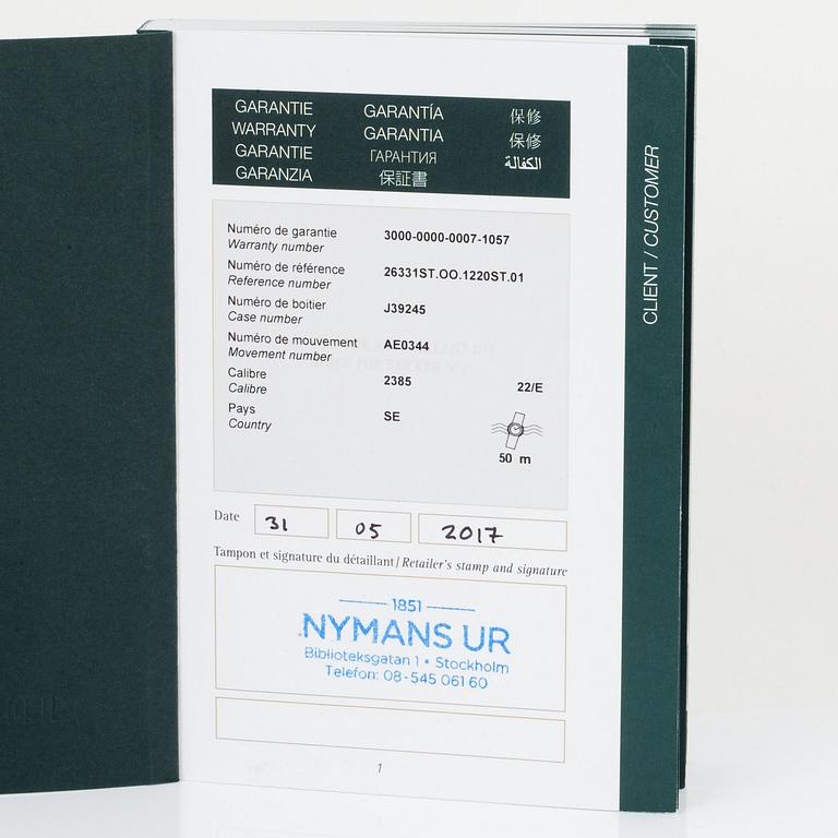 AUDEMARS PIGUET, Royal Oak, kronograf.