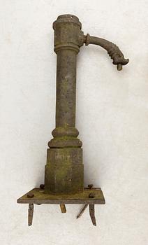 VATTENPOST, gjutjärn, 1800-tal.