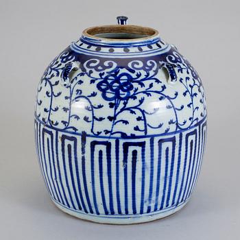 KANNA, porslin, Kina, 1800-tal.