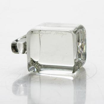 OIVA TOIKKA, lasiveistos, signeerattu Nuutajärvi Notsjö.