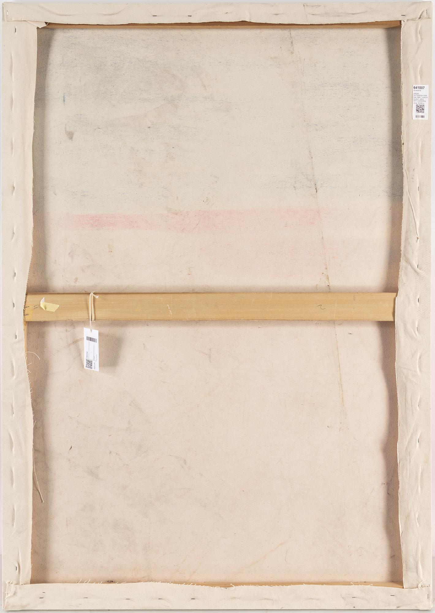 GREAR PATTERSON, acrylic on canvas.