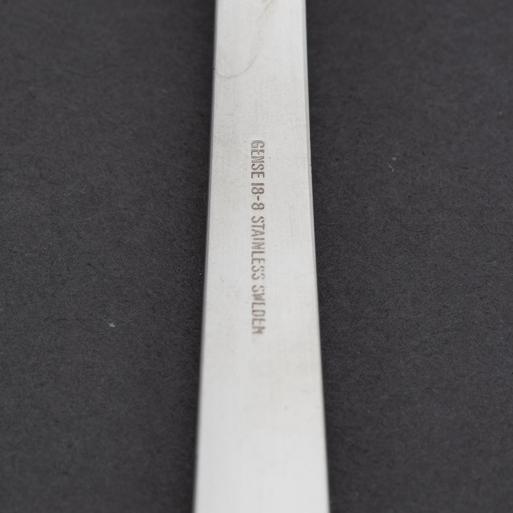 FOLKE ARSTRÖM, bestick, 36 delar, "Thebe", Gense, Sverige, 1950-/1960-tal.