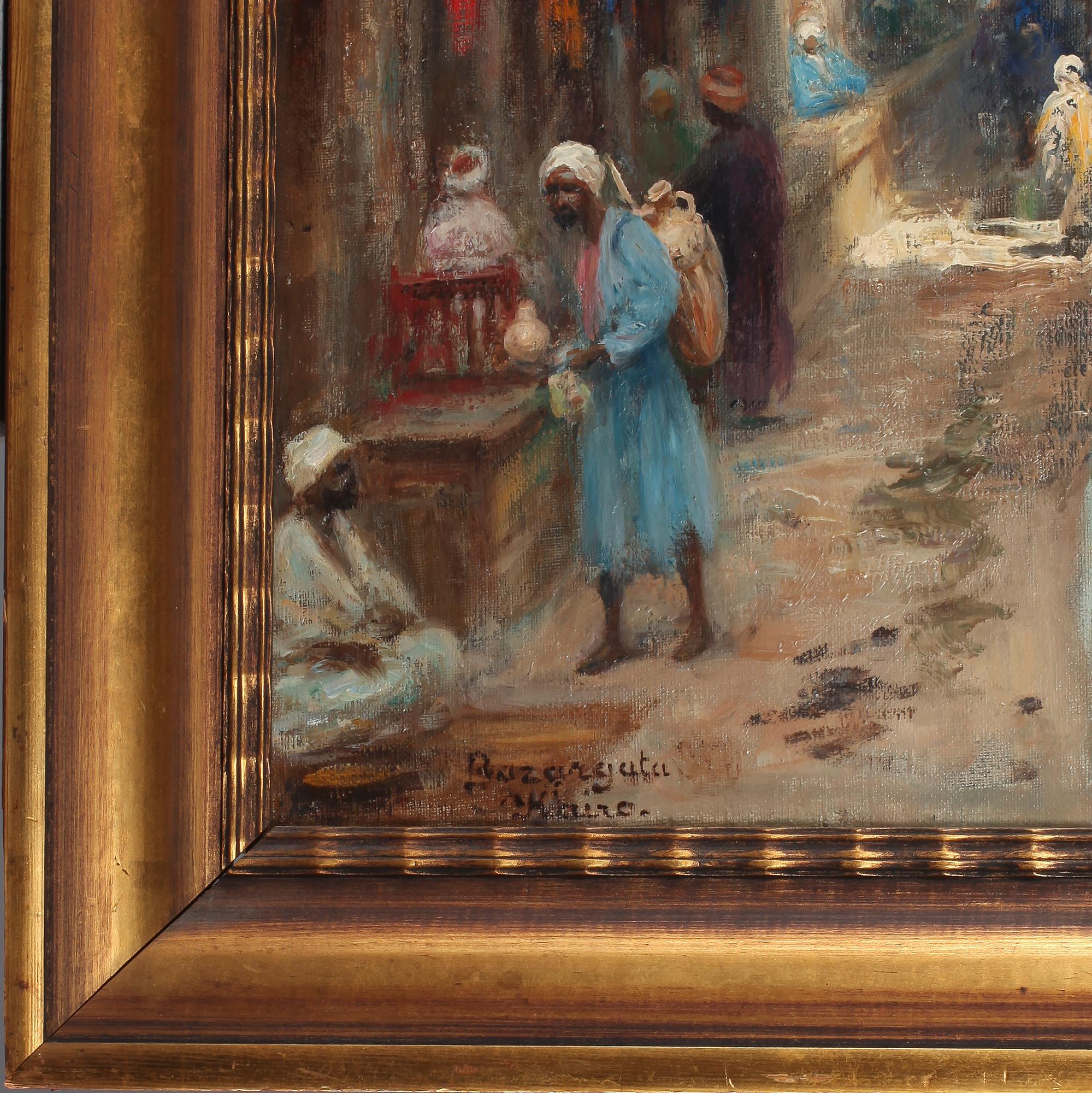 FRANS WILHELM ODELMARK, olja på duk, signard.