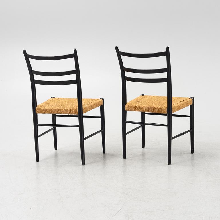 Yngve Ekström, stolar, 7 st, "gracell", Gemla möbler, 1900-talets andra hälft.