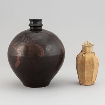 Two Song style vases, China, 20th Century.