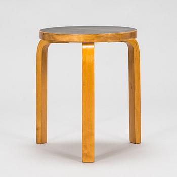 Alvar Aalto, amid 20th century 'K81' desk and '60' stool for O.Y. Huonekalu-ja Rakennustyötehdas A.B.