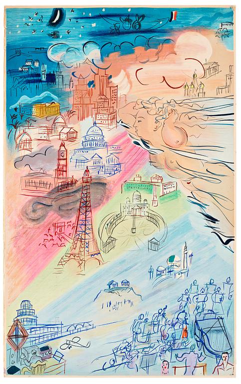 Raoul Dufy After, Portfolio "La Feé Electricité" (10).