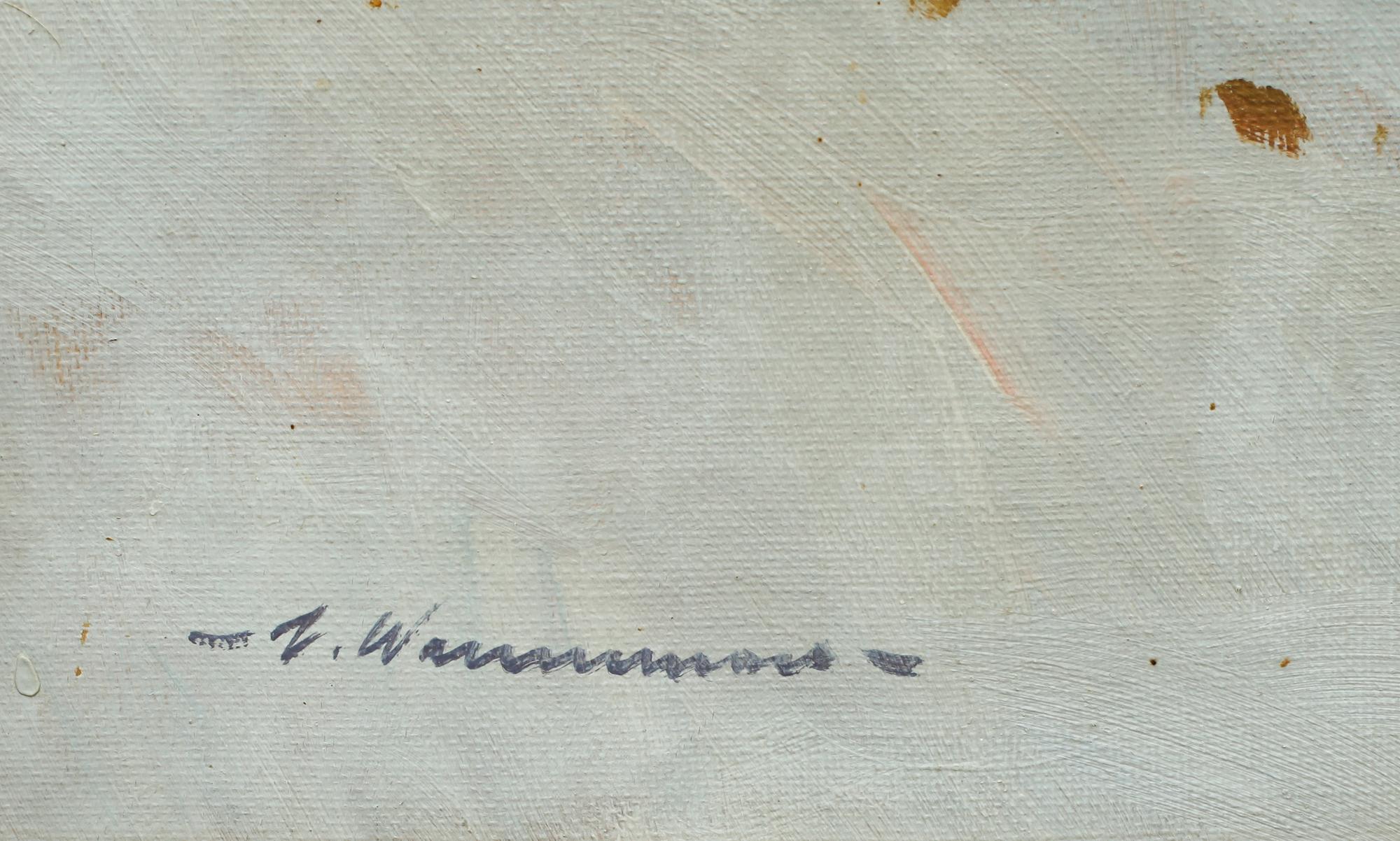 CARL WENNEMOES, olja på duk, sign.