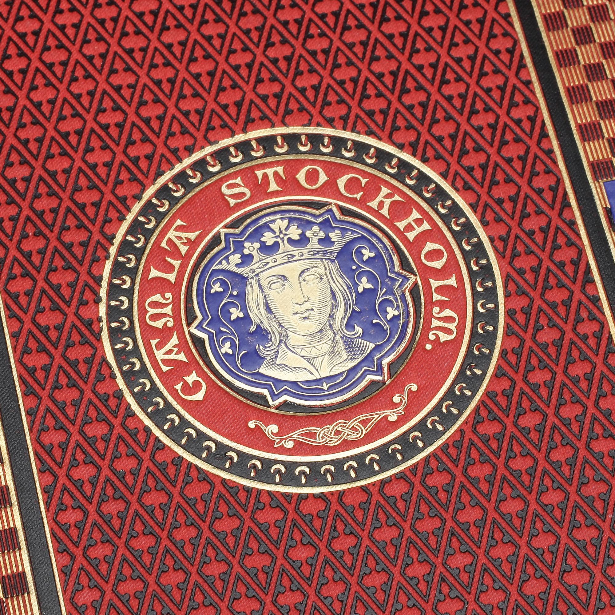 BÖCKER, 2+2 band, bla August Strindberg "Svenska Folket" och Claes Lundin "Gamla Stockholm" resp "Nya Stockholm".