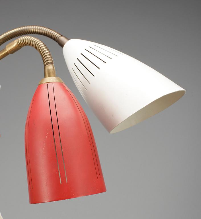 VÄGGLAMPOR, 2 st, 1950/60-tal.
