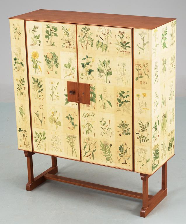 JOSEF FRANK, skåp, "Flora", Firma Svenskt Tenn, modell 852.