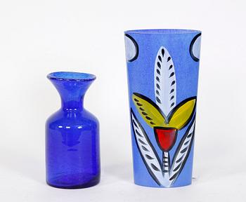 VASER, 2 st, glas, Ulrica Hydman-Vallien och Erik Höglund.
