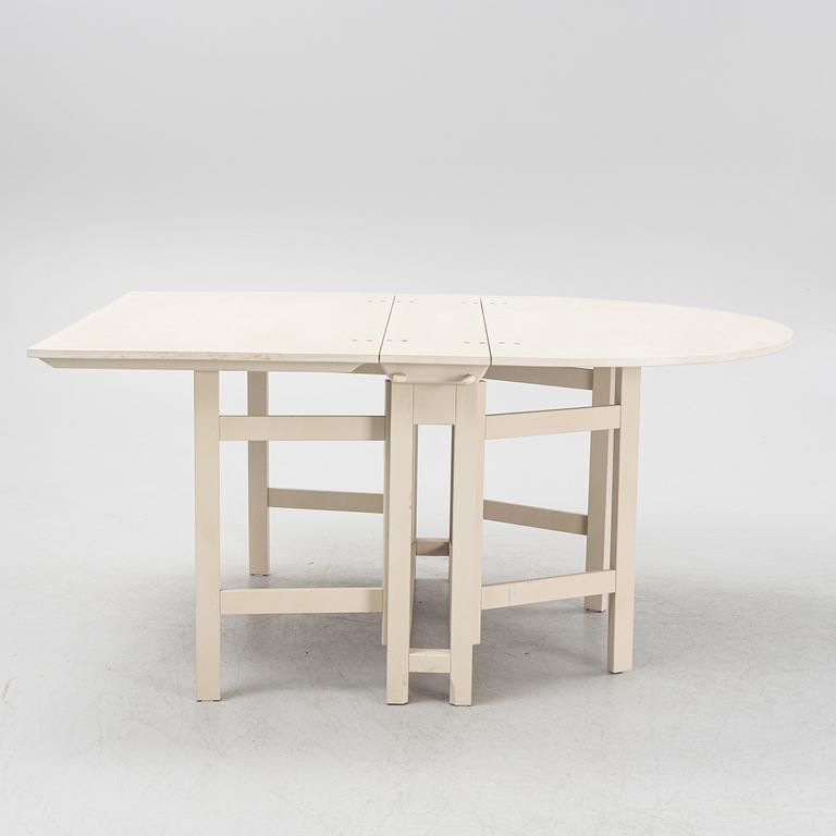 A 'Bergslagen' gate-leg table from Ikea's 18th Century series, 1990's.