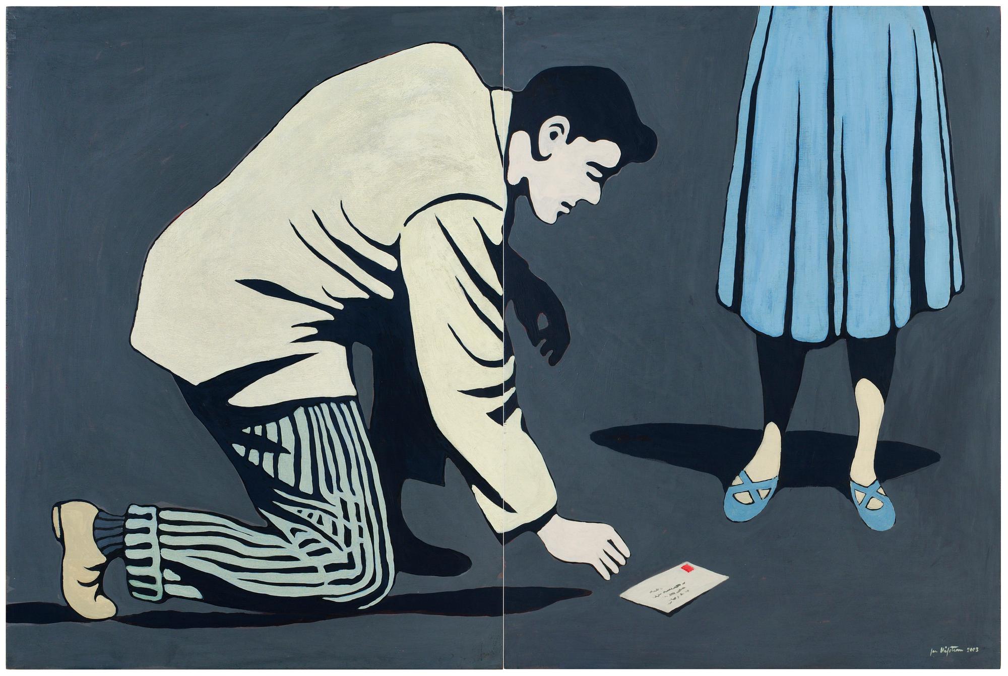 Jan Håfström, "Brevet" (The Letter).