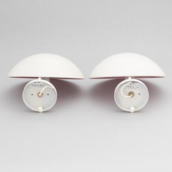 Poul Henningsen, a pair of 'PH Hat' wall lights, Louis Poulsen, Denmark.