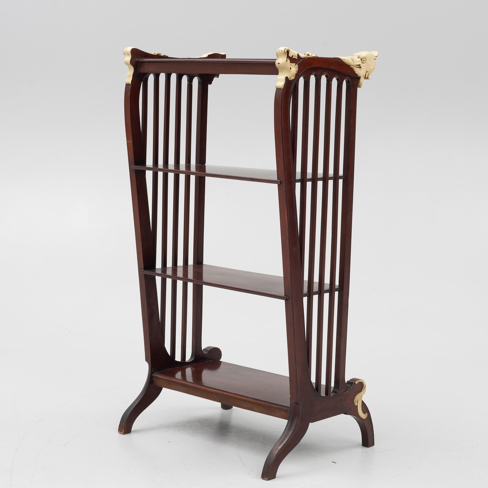 Shelf, Art Nouveau, early 20th century.