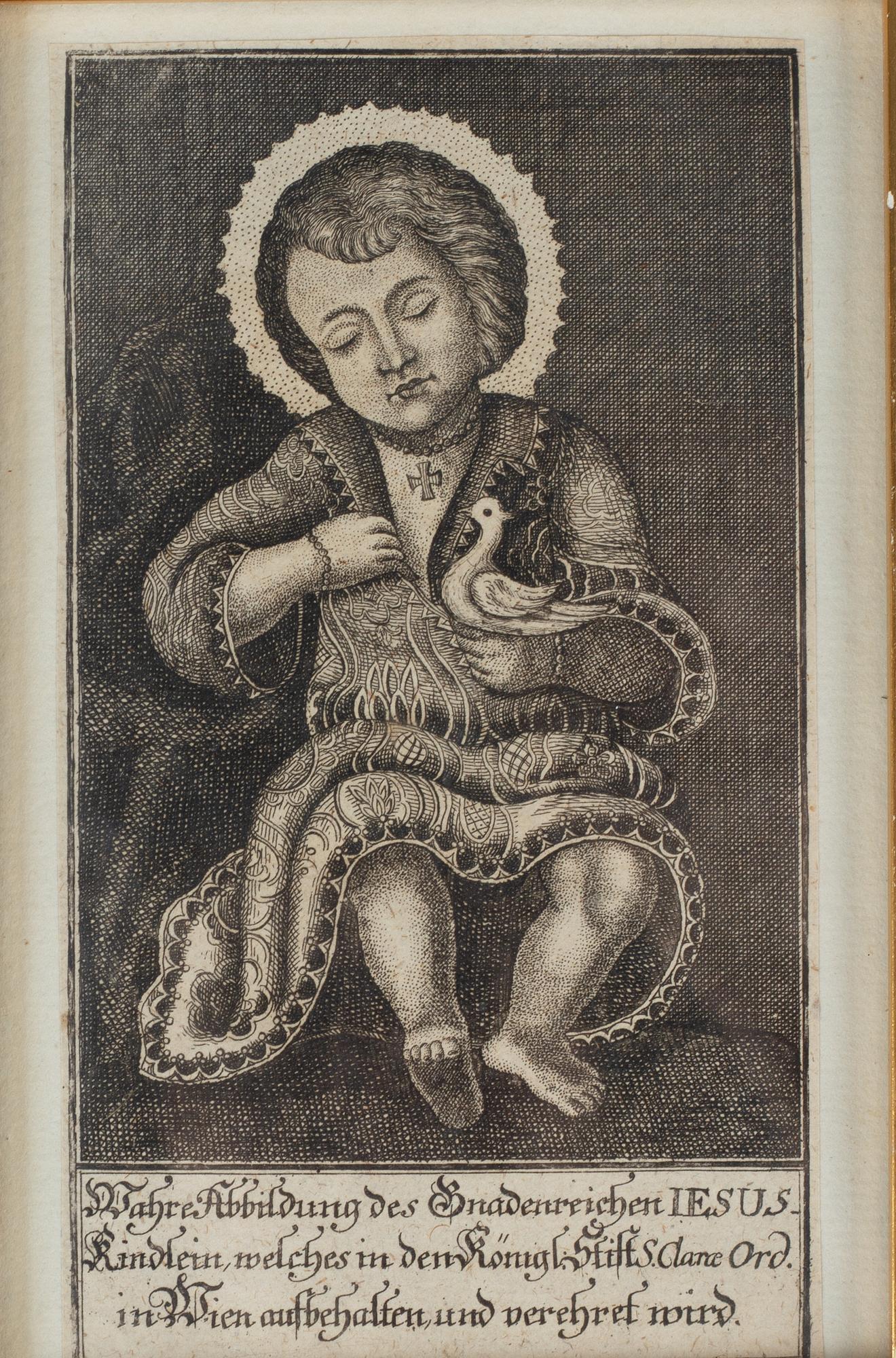 Three German etchings, 17th/18th century.