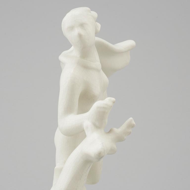 ARTHUR PERCY, a creamware figurine from Upsala-Ekeby.