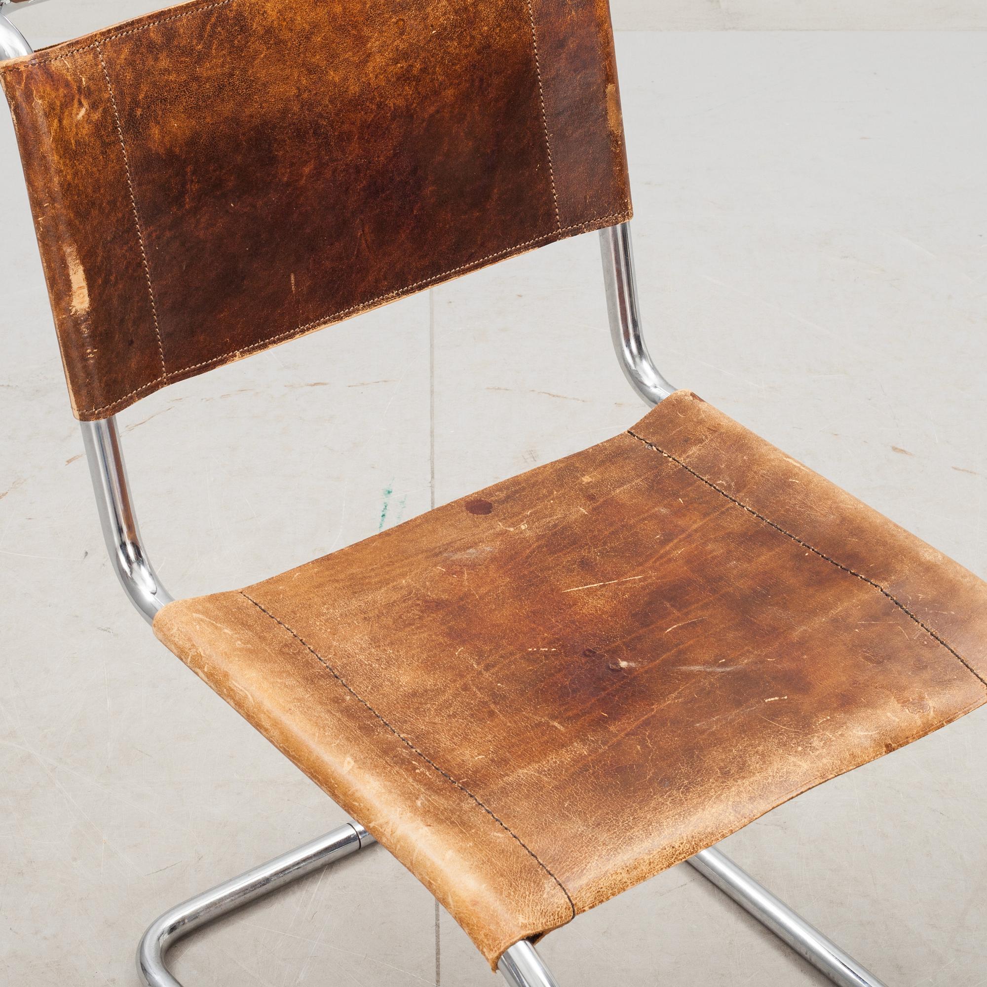 STOL, Mies van der Rohe, märkt Thonet, Frankenburg, 1970/80-tal.