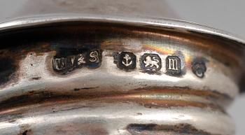SILVERFÖREMÅL, 16 delar, 1900-tal. Total vikt ca 374 g.