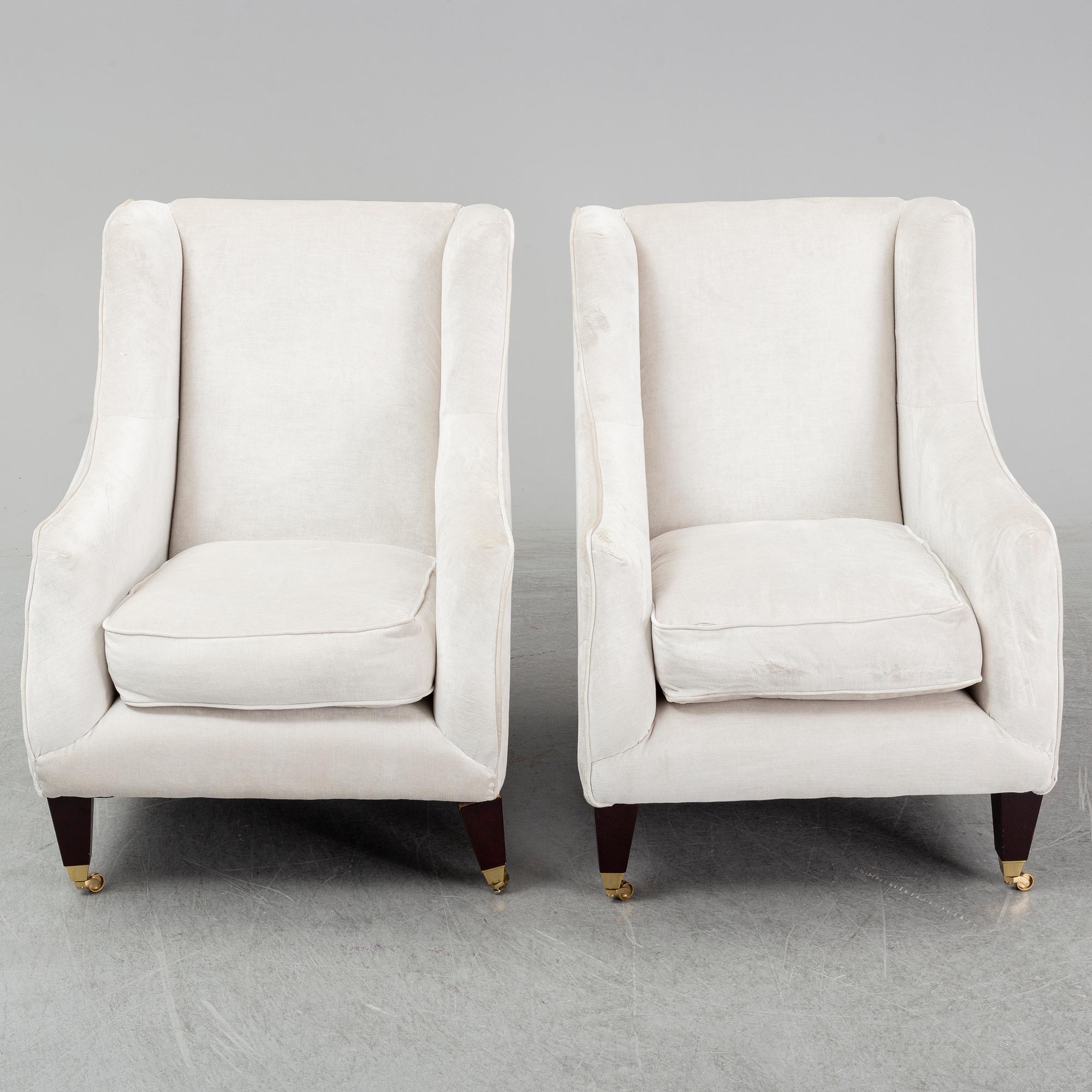 LAURA ASHLEY, FÅTÖLJER, ett par, 2000-tal.