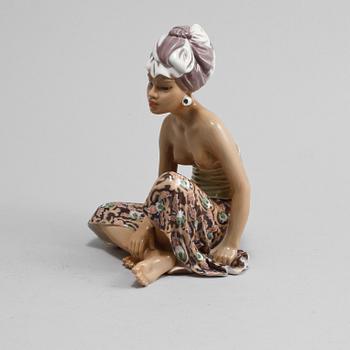 FIGURIN, porslin, Dahl Jensen, Danmark, 1900-tal.