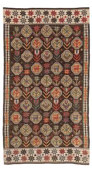 262. Märta Måås-Fjetterström, a drape, 'Lammet', flat weave, c. 269 x 147 cm, signed MMF.